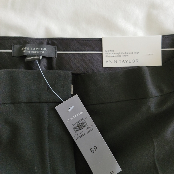 NWT Petite Ann Taylor- Ankle in Curvy Fit 6P - Picture 3 of 6